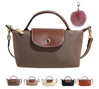 Generisch Women's Fashion Colorblock Mini Crossbody Bag,Solid Color Square Purse with Adjustable Strap,Small Phone Handbags