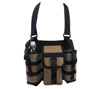 Generisch Workout Shoulder Bag, Bottle Holder Shoulder, Sports Bag Shoulder, Hiking Shoulder Bag, Carabiner Shoulder Bag, Shoulder Bag Carrier, Water Bottle Pouch, Hiking Shoulder Bag with Carabiners