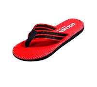 Generisch Zehensteg-Pantoletten Zehentrenner Herren Flipflop Sommer Schlappen Pantoletten Herren mit Fussbett Strand Pantolette Leicht Badelatschen Sandaletten Hausschuhe Latschen Sommer Slides
