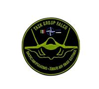 Generischer bestickter Aufnäher der italienischen Luftwaffe, Replik der Aeronautica Militare Tornado Stormo Gruppo