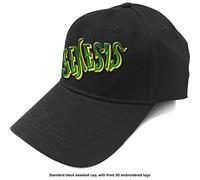 Genesis - Cappello (Unisex-U) Green Classic Logo (Nero)
