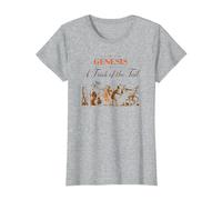 Genesis Trick of The Tail T-Shirt, Damen, Grau Meliert, 3XL