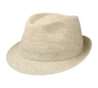 Geneva Trilby Leinenhut by Stetson beige 54 cm