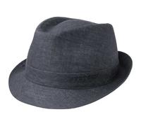 Geneva Trilby Leinenhut by Stetson denim 55 cm