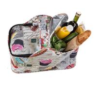 Genius - Farbauswahl - Genius Thermo Einkaufskorb Light Kühlkorb Kühltasche Klappkorb Cup-Cakes