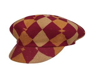 Gentle Argyle Halifax Ballonmütze by Kangol bordeaux S (54-55 cm)