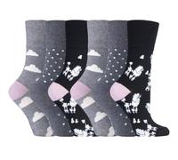 Gentle Grip - 6 Paar Damen Gentle Grip nicht elastische Socken - GG201 EU 37 - 42