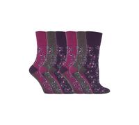 Gentle Grip - 6 Paar Damen Gentle Grip nicht elastische Socken - GG58 EU 37 - 42