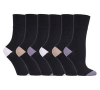 Gentle Grip - 6 Paar Damen Gentle Grip Nicht elastische Socken - SOLRP10HT EU 37 - 42
