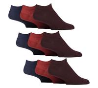 Gentle Grip 9er Pack Herren Diabetikersocken Kurz Sneaker Socken Extra Weit Ohne Gummibund