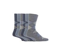 Gentle Grip - Herren Socken Bigfoot Honeycomb Top Cotton Rich 6er Pack - SOMRJ38 EU 46 - 48