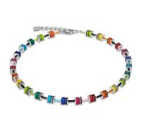 Coeur de Lion GeoCUBE® Halskette classic Polaris & Strass multicolor
