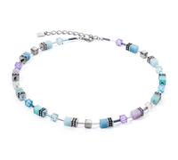 GeoCUBE® Halskette Iconic Aqua-Flieder