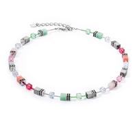 GeoCUBE® Halskette Iconic Grün-Pink