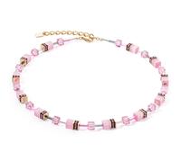 GeoCUBE® Halskette Iconic Mono Gold-Rosa