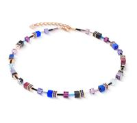 GeoCUBE® Iconic Halskette Blue Moon Roségold