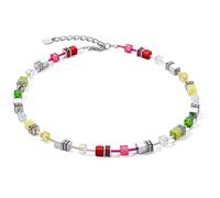 GeoCUBE® Iconic Halskette Rot-Grün