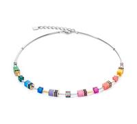 COEUR DE LION Halskette - GeoCUBE® Iconic Lite Halskette - Gr. unisize - in Mehrfarbig - für Damen