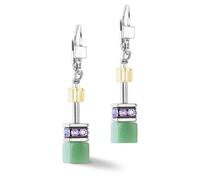 GeoCUBE® Iconic Ohrringe Silber-Ice Pastels