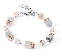 GeoCUBE® Iconic Precious Armband Roségold-Peach