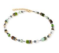 GeoCUBE® Precious Motion Halskette Forest Light Gold