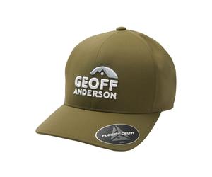 Geoff Anderson - Flexfit Kappe Delta - olive L/XL