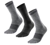 Geoff Anderson WizWool Midweight Socken 3er SET Grau 44-47