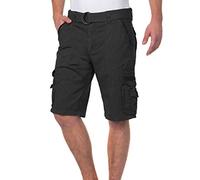 Geographical Norway 27I2 Parachute Herren Cargo Shorts Bermuda Schwarz XXL