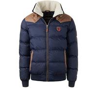 Geographical Norway Abraham Herren Winterjacke Jacke Steppjacke Stepp Gr. S-5XL (Navy, 6XL)