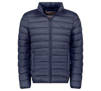 Geographical Norway Amigotal Men Basic - Warme Kapuzenjacke Ärmellose Steppjacke Herren - Warme Manteljacke Gefüttert Herren - Windjacke Frühling Herbst Winter (Marineblau 3XL)