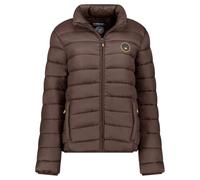 Geographical Norway ATIKAMAP Damen Daunenjacke, leicht, gesteppt, Zwischensaison, warme Jacke, für den Alltag, Outdoor-Jacke, winddicht, mit abnehmbarer Kapuze, urbaner Stil, Herbst und Winter