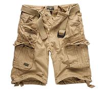 Geographical Norway Cargo Shorts Hunter mit UD Bandana Beige -4XL -