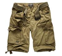 Geographical Norway Cargo Shorts Hunter mit UD Bandana Mastic -M -