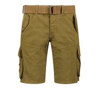 Geographical Norway Cargobermudas in Khaki - Größe S | Herren Plussize