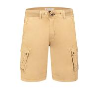 Geographical Norway Cargobermudas "Pakito" in Beige - Größe S | Herren Plussize