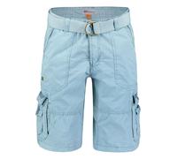 Geographical Norway Cargobermudas "Perou" in Hellblau - Größe L | Herren Plussize
