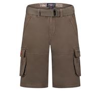 Geographical Norway Cargobermudas "Pionec" in Anthrazit - Größe XXL | Herren Plussize