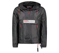 Geographical Norway Choupa Men - Warme Kapuzenjacke Ärmellose Steppjacke Herren - Warme Manteljacke Gefüttert Herren - Windjacke Frühling Herbst Winter (SCHWARZ M)