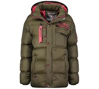 Geographical Norway Citernier Lady - Winterjacke Damen Warme Steppung Mann Herbst Winter - Warme Manteljacke leicht Kapuze - Daunenjacke Windstopper Langarm Polsterung - Frauen (Caqui L)