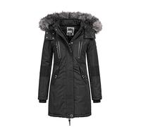 Geographical Norway Damen Jacke Winterparka Coracle XL-Fellkapuze Black M