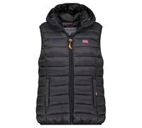 Geographical Norway Damen Vatikolorama_Lady_Hood Damenweste, Schwarz, 36