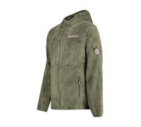 Geographical Norway Fleecejacke "Upload" in Khaki - Größe M | Herren Pullover Sport