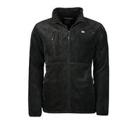 Geographical Norway Fleecejacke "Upload" in Schwarz - Größe M | Herren Pullover Sport