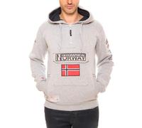 Geographical Norway Herren Pullover Gymclass Blended Grey M