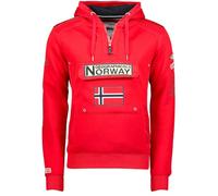 Geographical Norway Gymclass Herren-Sweatshirt (Rot, XL)