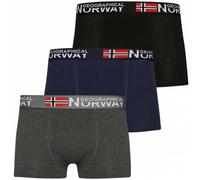 Geographical Norway Herren Boxershorts 3er-Pack Pack-3-Tricolor 2XL