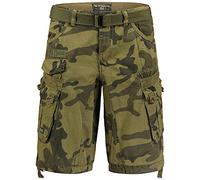 Geographical Norway Herren Cargo Short People (3XL, Kaki Camo)