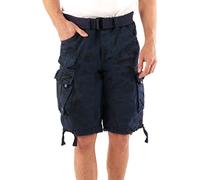 Geographical Norway Herren Cargo Short People (S, Navy Camo)