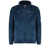 Geographical Norway Herren-Fleecejacke mit Reißverschluss und kältebeständig, marineblau, Small-Medium