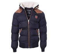 Geographical Norway Herren Jacke Abraham, Blue - Navy Blue, Herstellergröße M